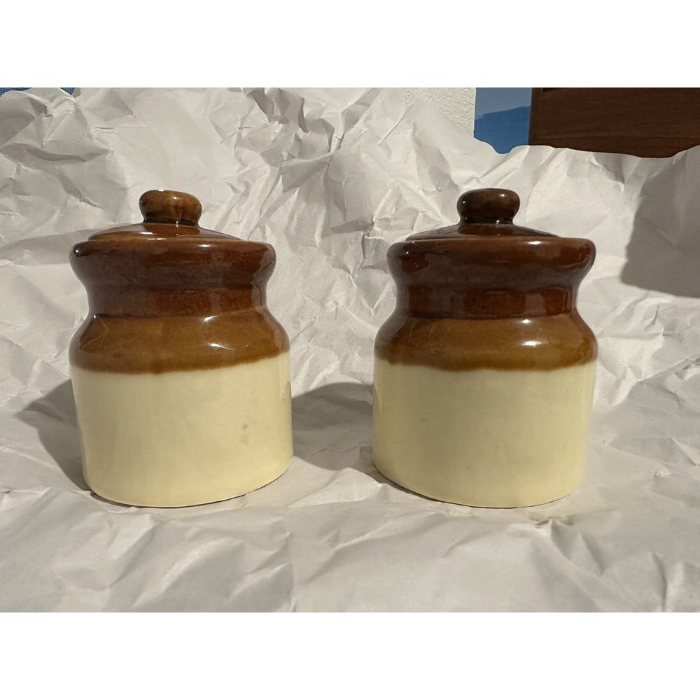 Ceramic Jars Pack Of Two Small - Picture 2 of 5
